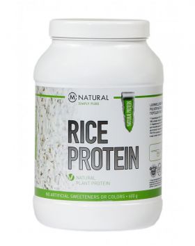 M-Natural Rice Protein 600 g (Poistuva tuote)